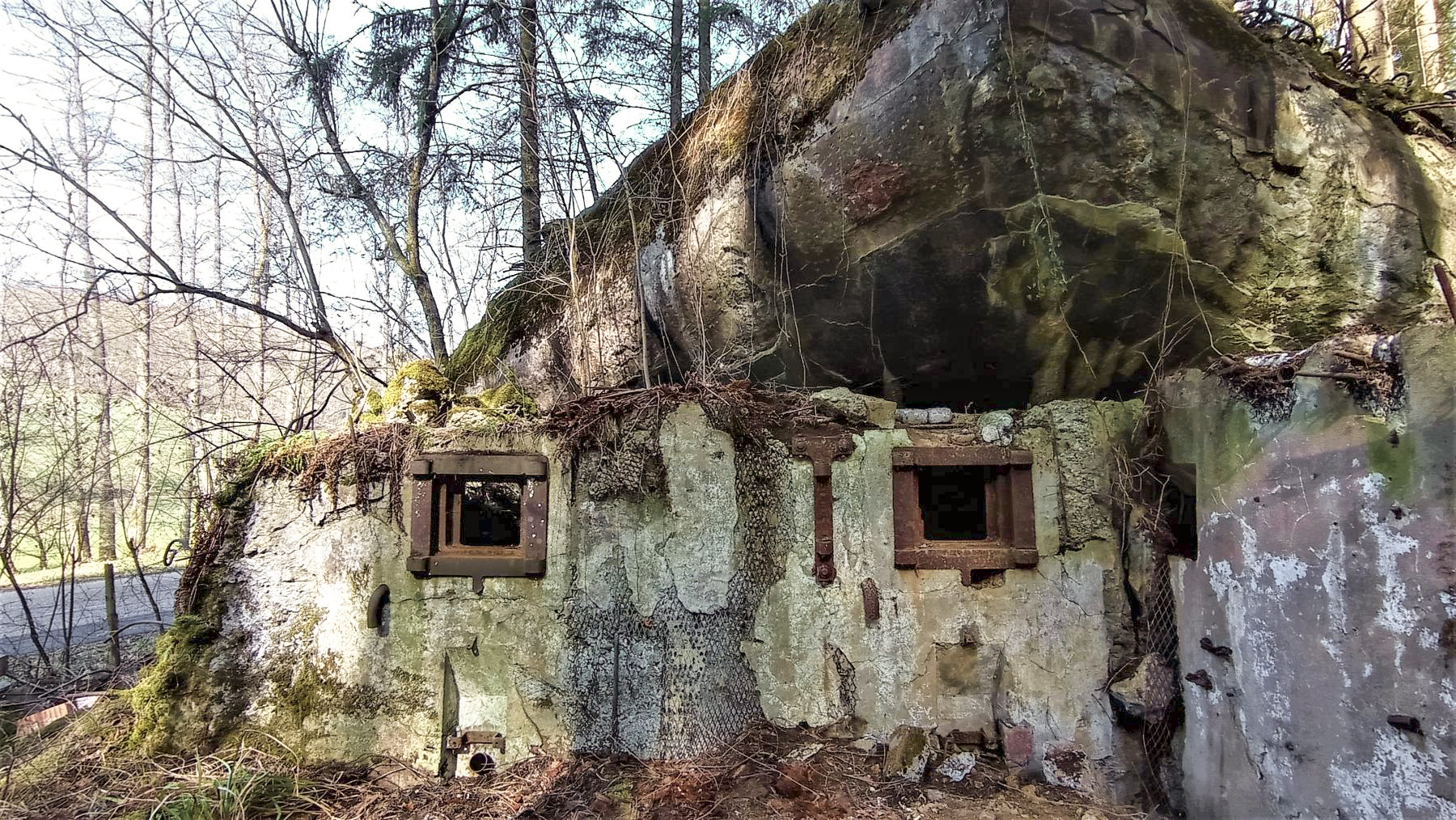 Ligne Maginot - SCHMELTZBACH OUEST - (Casemate d'infanterie - Simple) - Chambre de tir - Baptiste GAUDIN