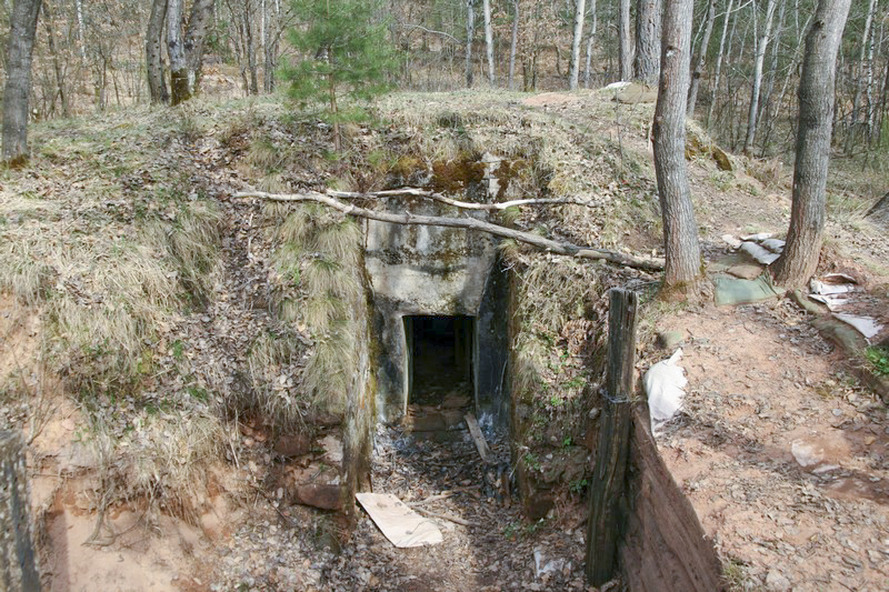 Ligne Maginot - GRAND WOLFSCHACHEN - (Blockhaus pour arme infanterie) - Vue de l'entrée - GRUBER Franck