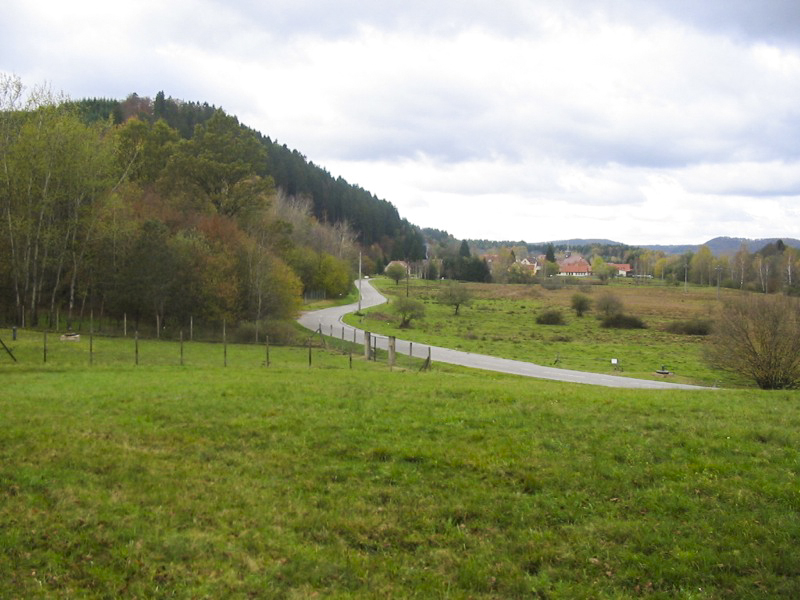 Ligne Maginot - HEILLINGEN DELL - (Blockhaus pour arme infanterie) - Le champ de tir du blockhaus - Antoine SCHOEN