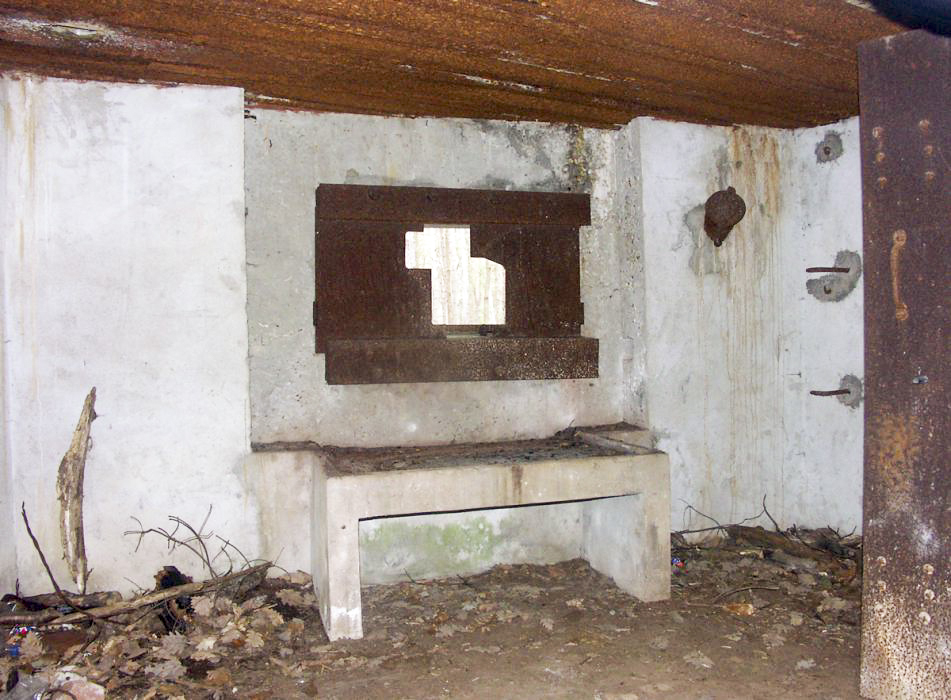 Ligne Maginot - MAIN DU PRINCE 1 - (Blockhaus pour canon) - Chambre de tir - Pascal LAMBERT