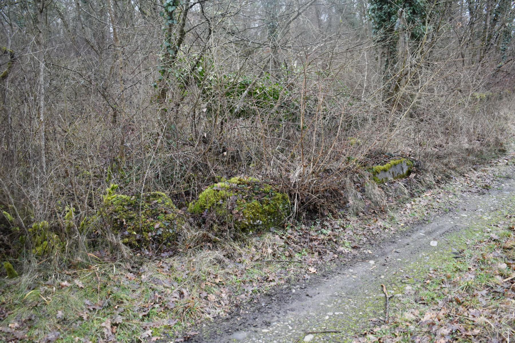 Ligne Maginot - BAERENRAIN - (Casernement) - Mur d'enceinte - Daniel Froehly