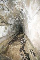 Ligne Maginot - FOUR A CHAUX - FAC - (Ouvrage d'artillerie) - Bloc 1 
Les effets des destructions liées aux essais allemands sont nettement visibles dans la galerie et expliquent que ce bloc n'ait pas été remis en état après guerre