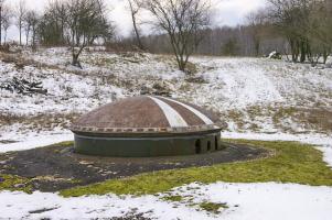 Ligne Maginot - FOUR A CHAUX - FAC - (Ouvrage d'artillerie) - Bloc 2
Tourelle de 75 en batterie