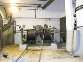 Ligne Maginot - FOUR A CHAUX - FAC - (Ouvrage d'artillerie) - Plan incliné
Treuil du monte-wagonnet
