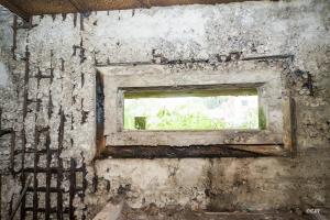 Ligne Maginot - PHILIPPSBOURG (Blockhaus pour canon) - Le créneau antichar