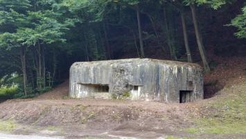 Ligne Maginot - PHILIPPSBOURG - (Blockhaus pour canon) - Le blockhaus antichar de Philippsbourg