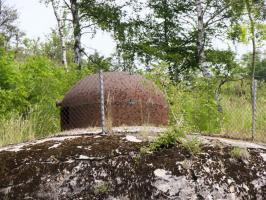 Ligne Maginot - HACKENBERG - A19 (Ouvrage d'artillerie) - Entrée des hommes
Détail d'une des cloches GFM