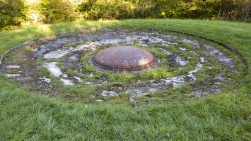 Ligne Maginot - HACKENBERG - A19 (Ouvrage d'artillerie) - Bloc 3
Tourelle de 81
