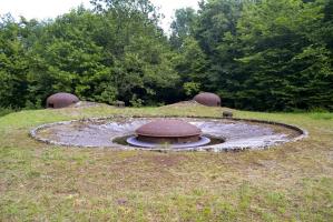 Ligne Maginot - HACKENBERG - A19 (Ouvrage d'artillerie) - Bloc 10
Tourelle de mortiers de 81 mm