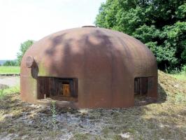 Ligne Maginot - HACKENBERG - A19 (Ouvrage d'artillerie) - Bloc 10
Une des deux cloches GFM
