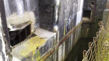 Ligne Maginot - HACKENBERG - A19 - (Ouvrage d'artillerie) - Fossé diamant du bloc 24
