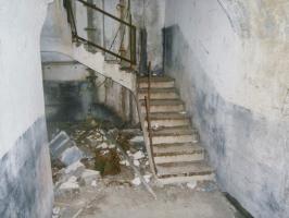 Ligne Maginot - LEMBACH - (Ouvrage d'infanterie) - Bloc 1
L'escalier au pied du bloc