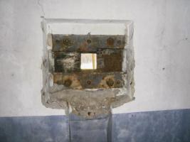 Ligne Maginot - LEMBACH - (Ouvrage d'infanterie) - Bloc 1
Créneau FM flanquant la chambre de tir