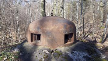 Ligne Maginot - NONNENHARDT N°2 - (Blockhaus pour arme infanterie) - La cloche GFM
Marquage '95'
