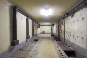 Ligne Maginot - NANCY- LAXOU - STATION PROTéGéE LSGD - (Central téléphonique isolé) - Local technique d'usage principal
Sa longueur correspond à toute la profondeur de l'abri