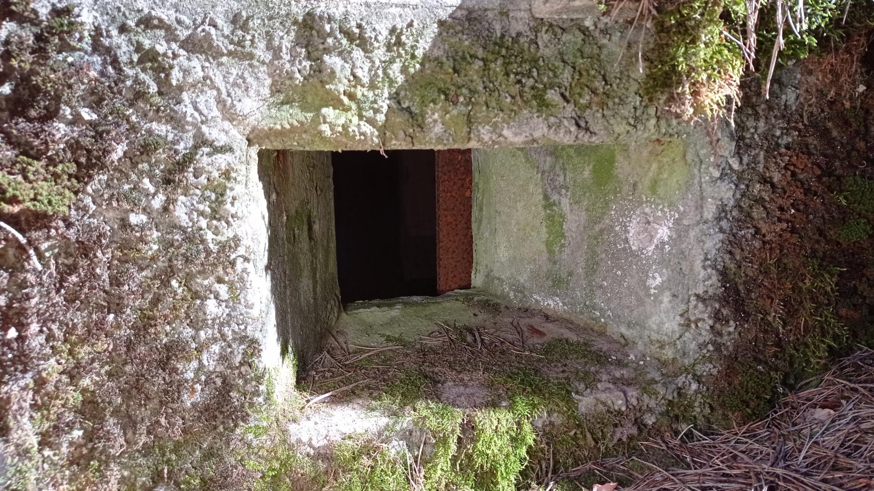 Ligne Maginot - FM40 - BETZENTHAL 3 - (Blockhaus pour arme infanterie) - Détail du créneau latéral gauche  - Baptiste GAUDIN