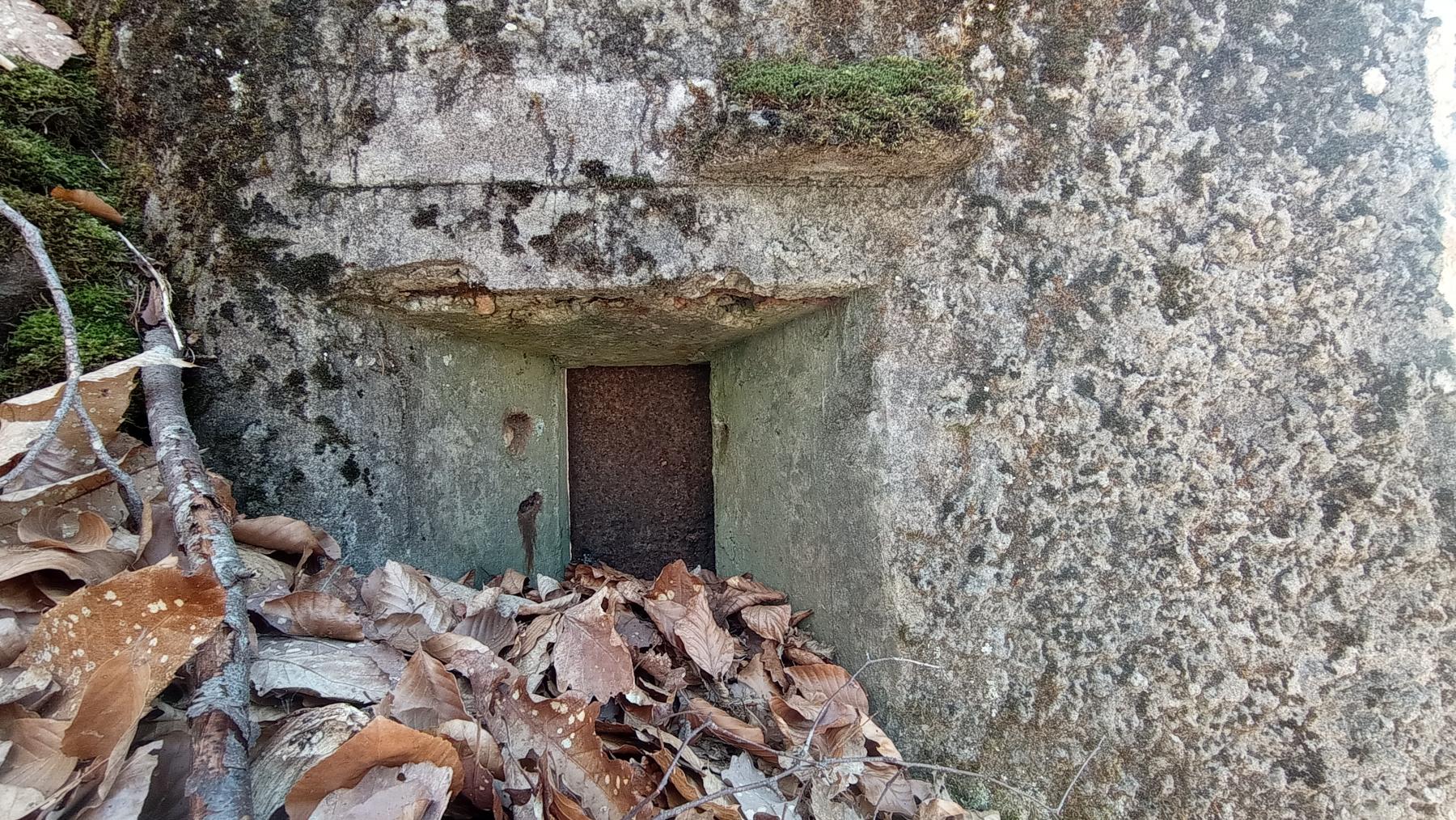 Ligne Maginot - FM78 - BETZENTHAL 5 - (Blockhaus pour arme infanterie) - Détail du créneau frontal  - Baptiste GAUDIN