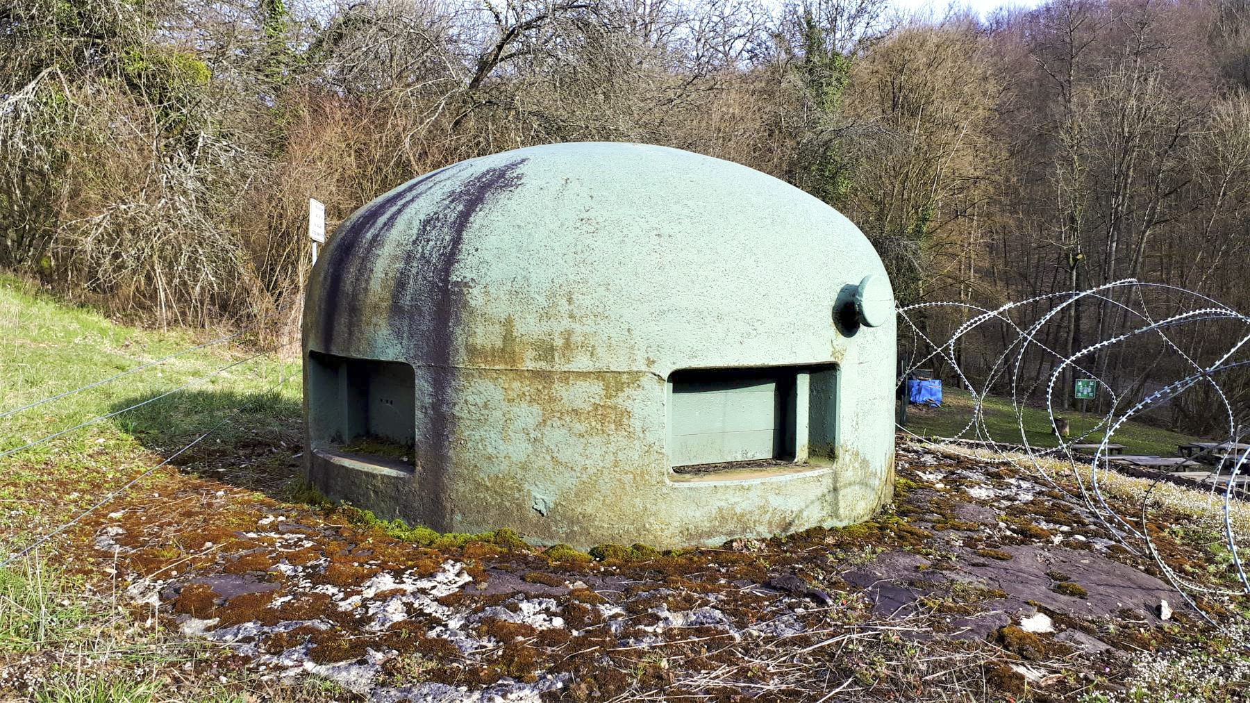 Ligne Maginot - FOUR A CHAUX - FAC - (Ouvrage d'artillerie) - Entrée munitions
Cloche GFM - Gregory Fuchs