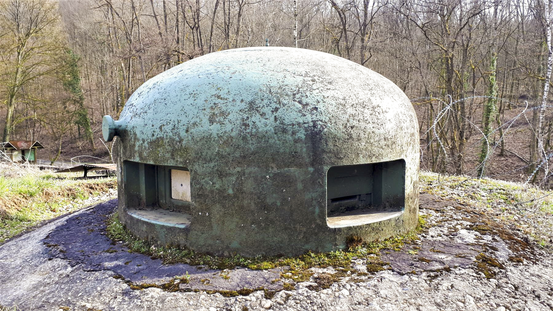 Ligne Maginot - FOUR A CHAUX - FAC - (Ouvrage d'artillerie) - Entrée munitions
Cloche GFM - Gregory Fuchs
