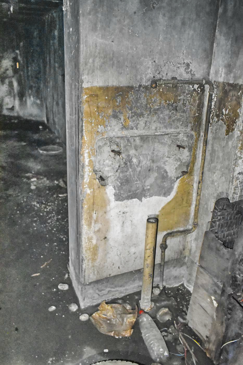 Ligne Maginot - 61/3 - OTTMARSHEIM SUD - (Casemate d'infanterie - Double) - Emplacement du lavabo - Daniel Froehly
