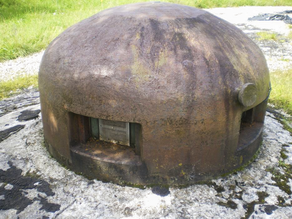 Ligne Maginot - FOUR A CHAUX - FAC - (Ouvrage d'artillerie) - Bloc 2
Cloche GFM - MOUTON Sébastien