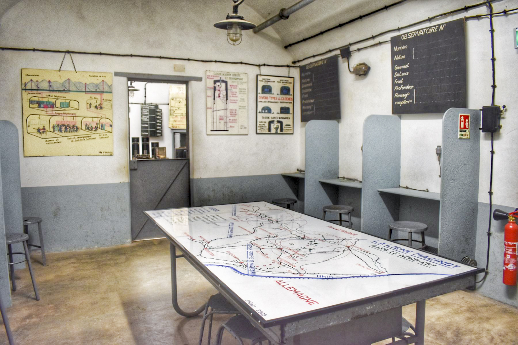 Ligne Maginot - FOUR A CHAUX - FAC - (Ouvrage d'artillerie) - PC de l'ouvrage - Judith Menges