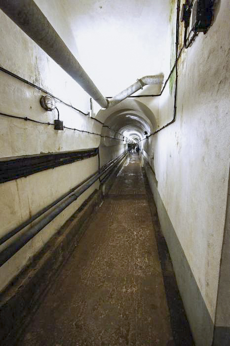 Ligne Maginot - FOUR A CHAUX - FAC - (Ouvrage d'artillerie) - Galerie entre la caserne et le PC  - GRASSER Michel