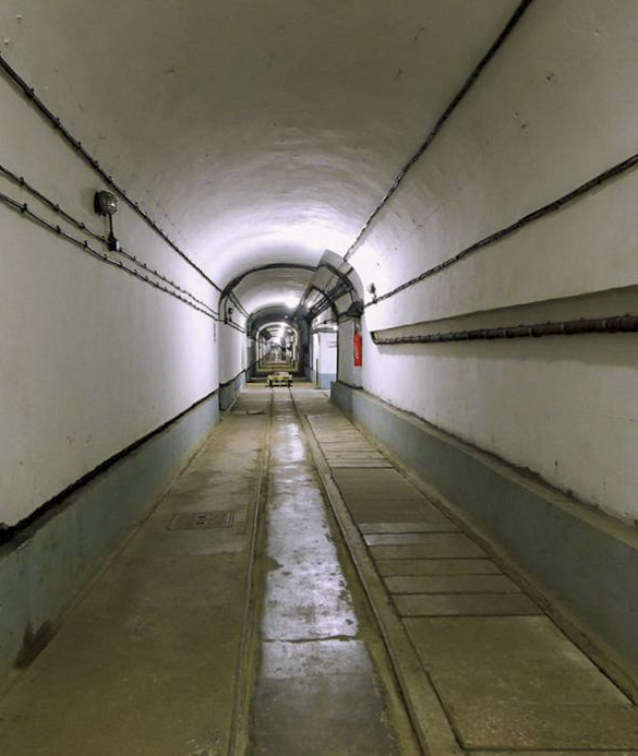 Ligne Maginot - FOUR A CHAUX - FAC - (Ouvrage d'artillerie) - Galerie au niveau de la caserne - GRASSER Michel