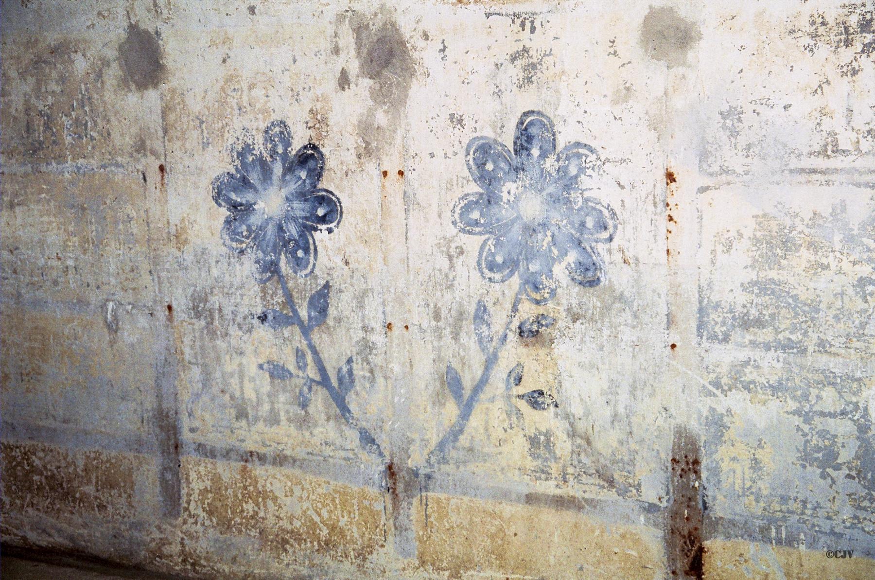 Ligne Maginot - FOUR A CHAUX - FAC - (Ouvrage d'artillerie) - Peinture décorative de la 'drôle de guerre' - Lia VERMEULEN