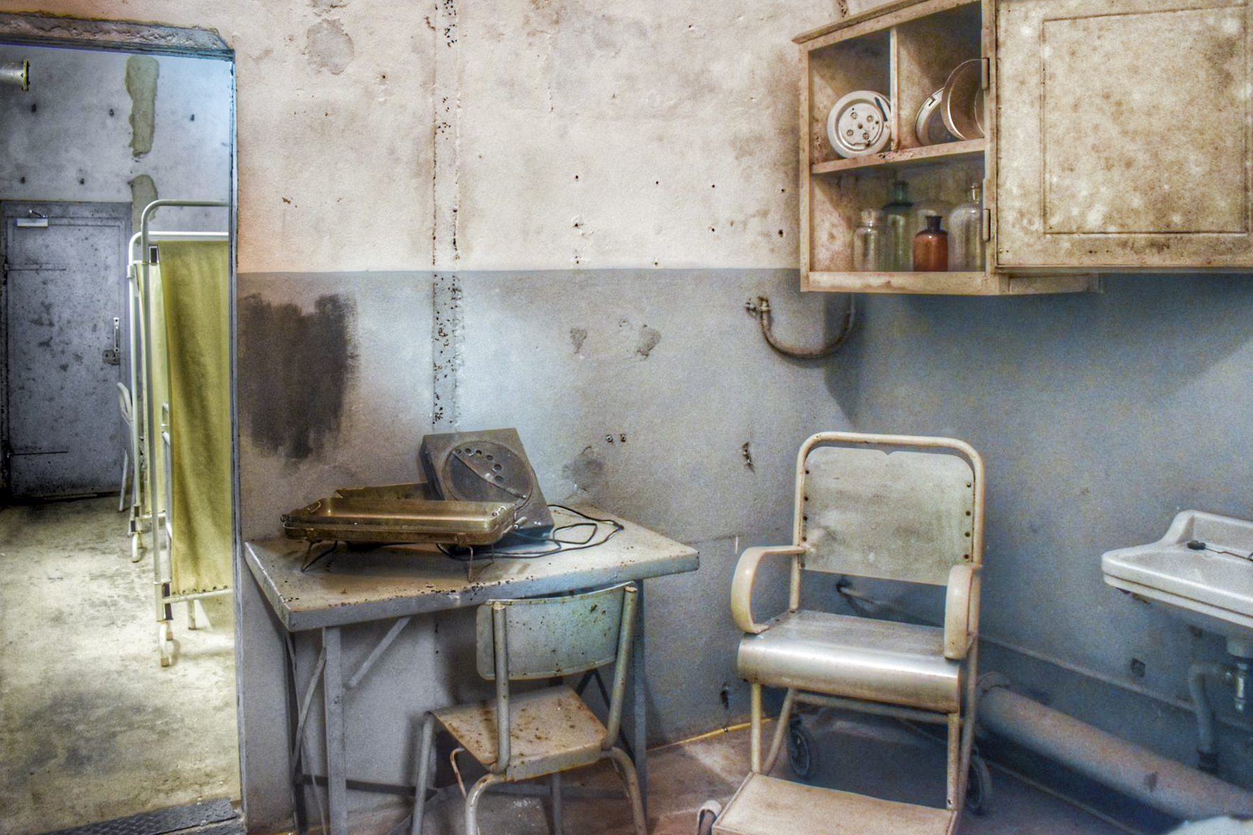 Ligne Maginot - FOUR A CHAUX - FAC - (Ouvrage d'artillerie) - Infirmerie - Judith M.