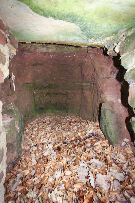 Ligne Maginot - PHILIPPSBOURG (154°RIF - 1/168°RAP) - (PC de Sous-Secteur) - Amorce de la galerie de sureté inachevée - Antoine SCHOEN