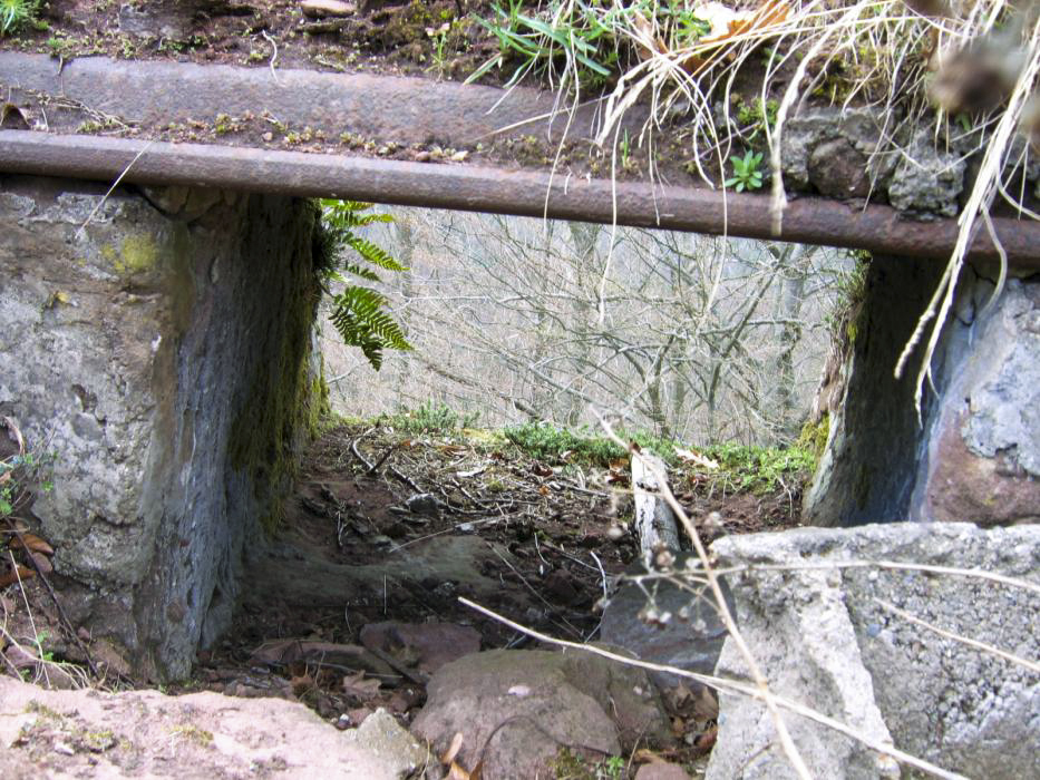 Ligne Maginot - ROTHENBOURG CHATEAU (Observatoire d'infanterie) - Le créneau d'observation - Antoine SCHOEN