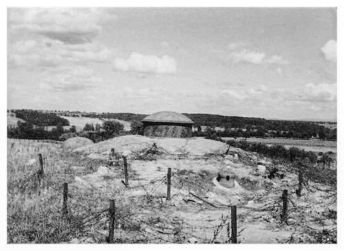 Ligne Maginot - Ouvrage d'artillerie de SCHOENENBOURG - Bloc 2
Etat 1945 - US Army