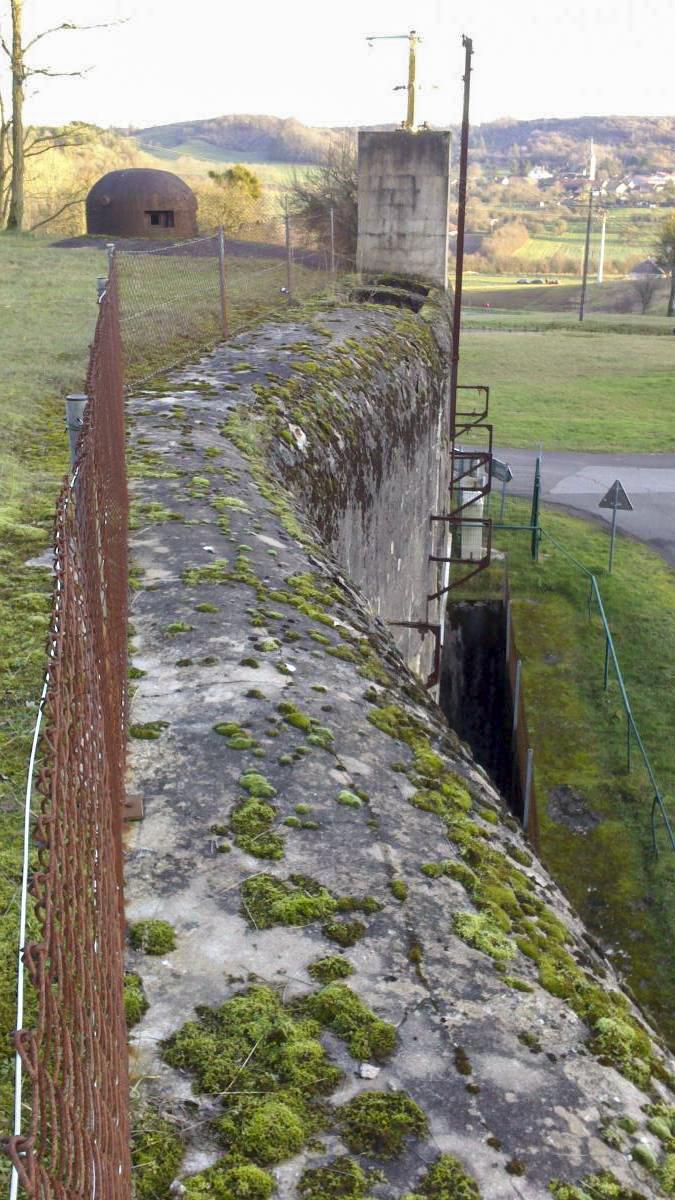 Ligne Maginot - HACKENBERG - A19 - (Ouvrage d'artillerie) - Entrée des hommes
Les dessus - 164MAGINOT