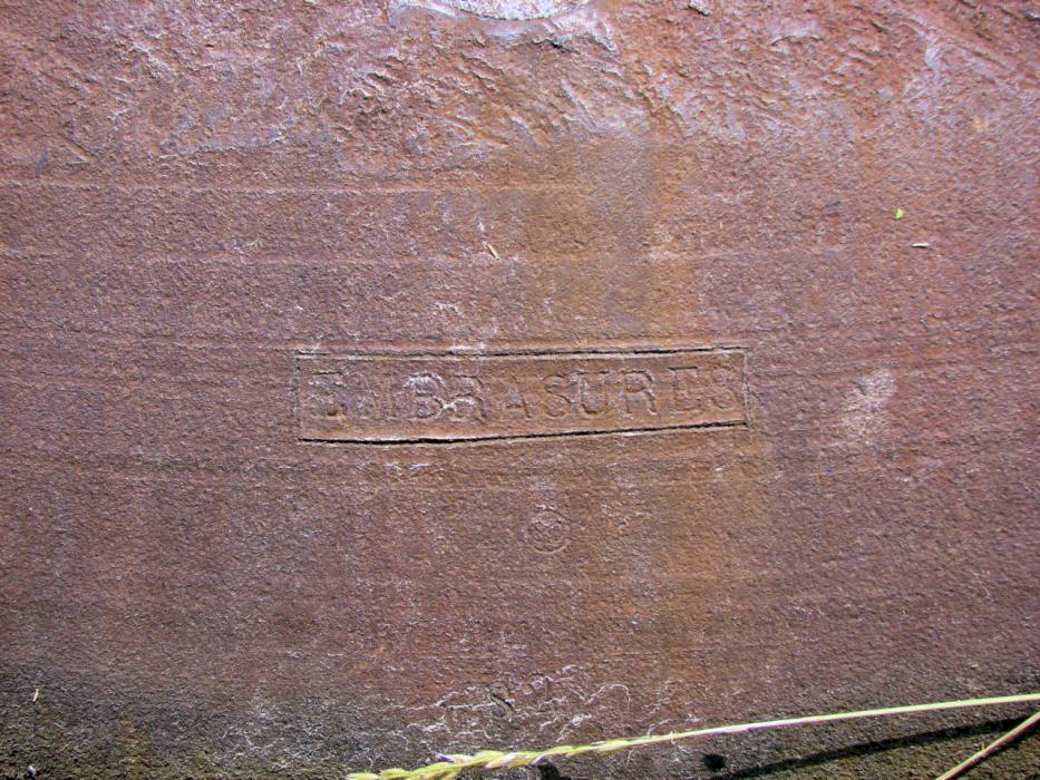 Ligne Maginot - HACKENBERG - A19 (Ouvrage d'artillerie) - Bloc 3
Tourelle de 81
Détail de la tourelle - Schnoupf