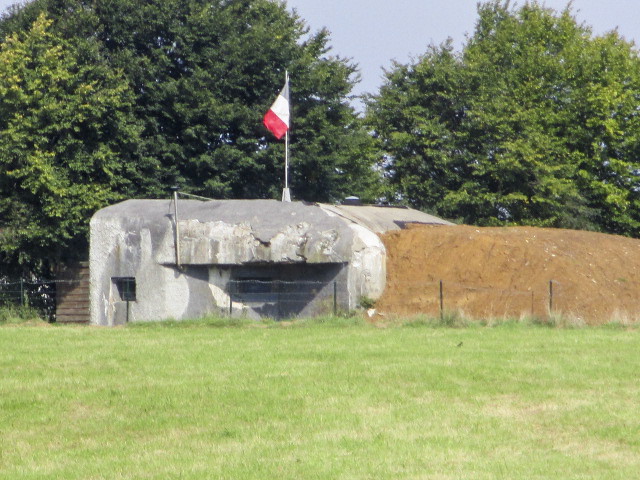Ligne Maginot - B721 - TRIEUX du CHENEAU (Blockhaus pour canon) - Blockhaus situé dans son environnement. - Randonneur62