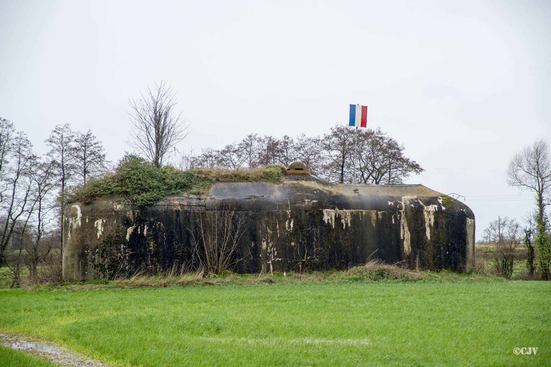 Ligne Maginot - B723 - FERME aux PUCES (Blockhaus pour canon) -  - Lia VERMEULEN