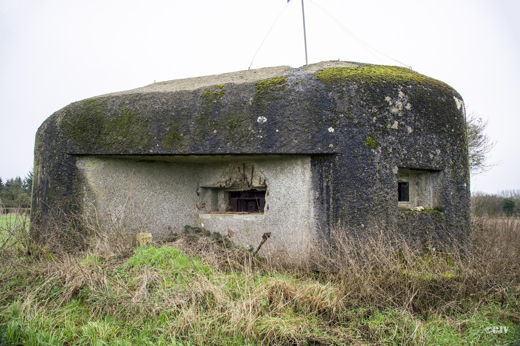 Ligne Maginot - B723 - FERME aux PUCES (Blockhaus pour canon) -  - Lia VERMEULEN