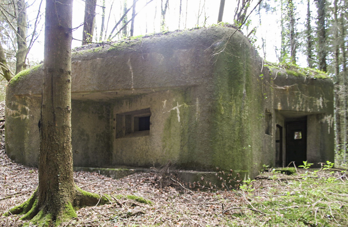 Ligne Maginot - B726 - FERME MIQUET (Blockhaus pour canon) - Façade Nord - Alain Perouffe