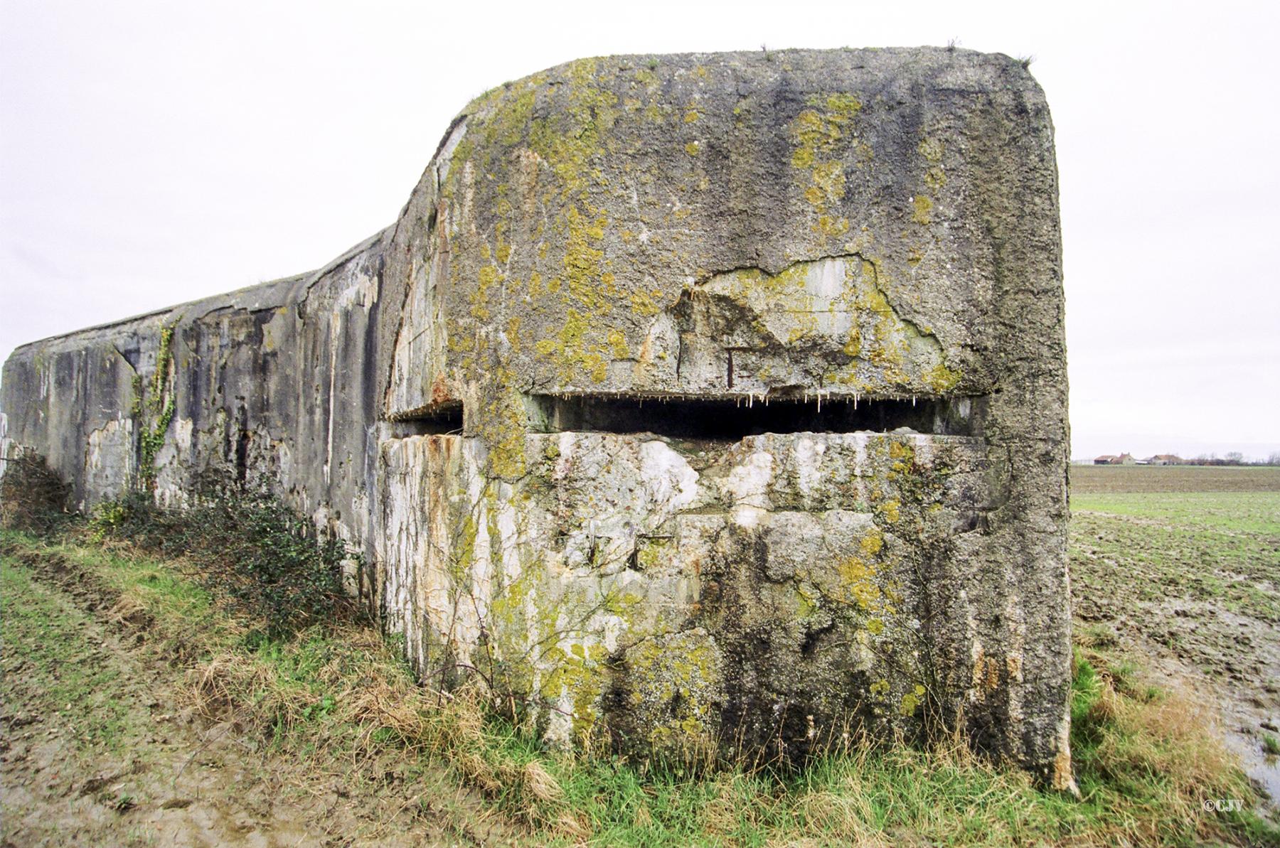 Ligne Maginot - A2 - HONDSCHOOTE - (Blockhaus lourd type STG / STG-FCR - Double) -  - Lia VERMEULEN