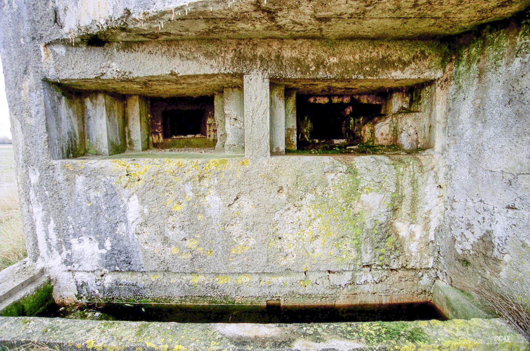 Ligne Maginot - A2 - HONDSCHOOTE - (Blockhaus lourd type STG / STG-FCR - Double) -  - Lia VERMEULEN