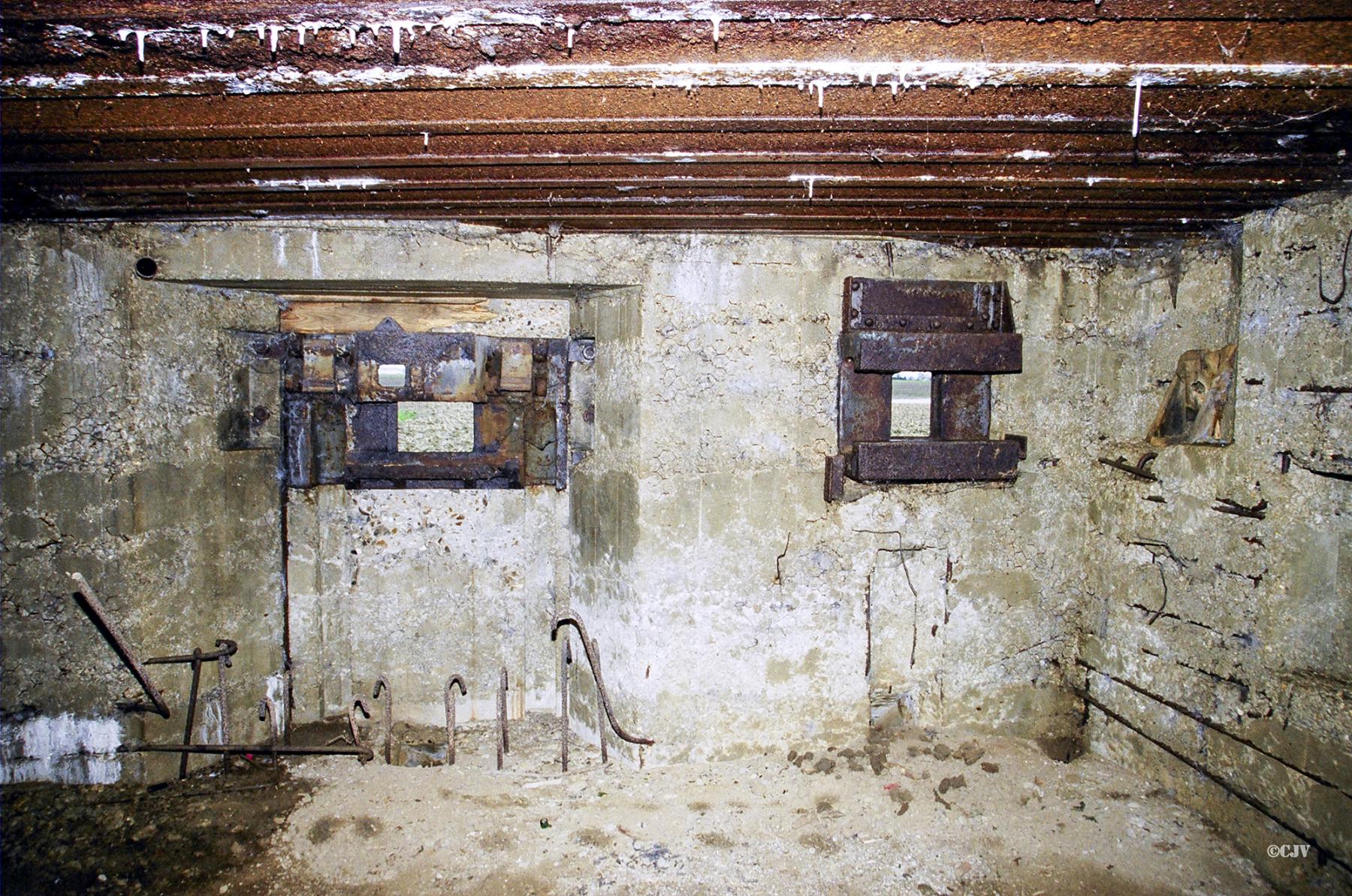 Ligne Maginot - A3 - FERME DE L'ETOILE - (Blockhaus lourd type STG / STG-FCR - Double) - Les trémies Pamart-Lemaigre et Condé - Caspar Vermeulen