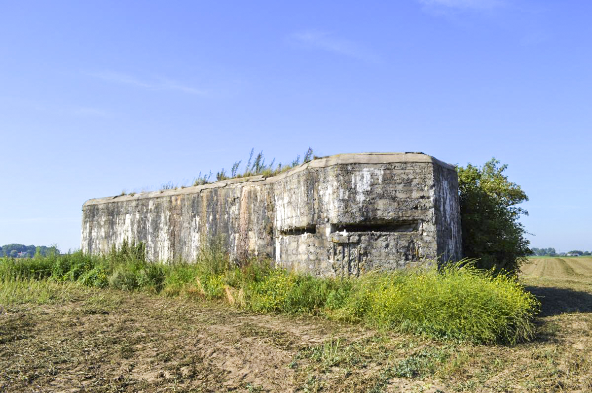 Ligne Maginot - A3 - FERME DE L'ETOILE - (Blockhaus lourd type STG / STG-FCR - Double) - Vu coté créé, beau d'observation - Ukmaginot