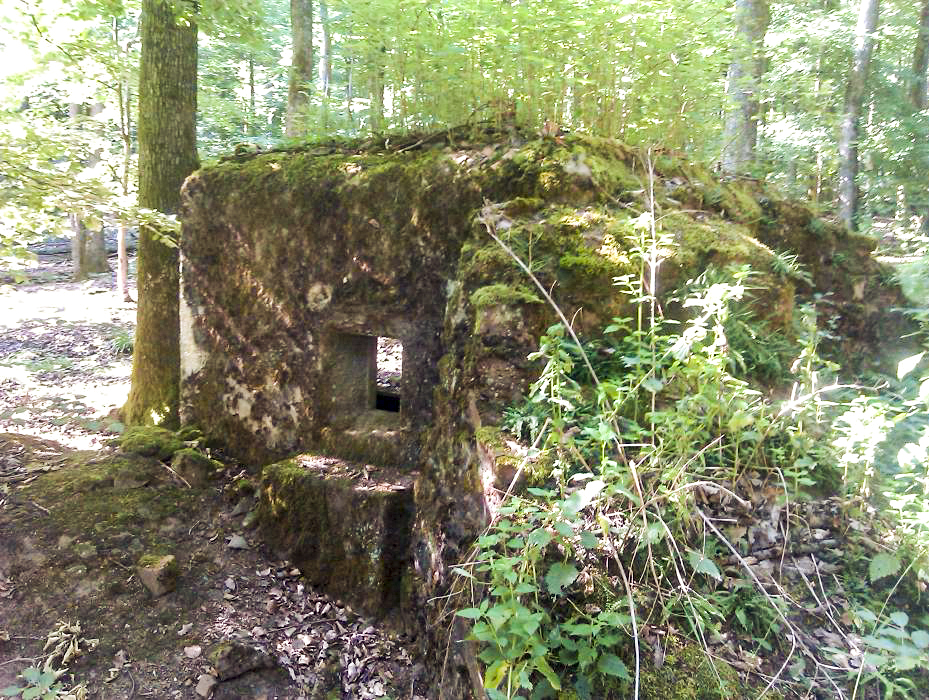 Ligne Maginot - FM46 - NONNENHARDT CENTRE 5 - (Blockhaus pour arme infanterie) - Créneau latéral droit - donceuh