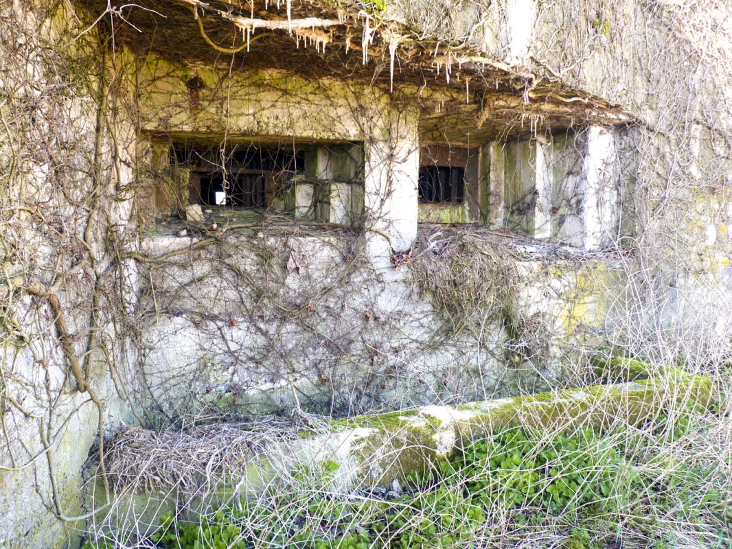 Ligne Maginot - A4 - OOST CAPPEL - (Blockhaus lourd type STG / STG-FCR - Double) - Les trémies Pamart-Lemaigre et Condé équipant le blockhaus - JMBrams
