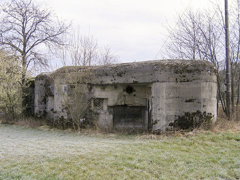 Ligne Maginot - Vue extérieure - Coté entrées - AALMA - www.lignemaginot.com