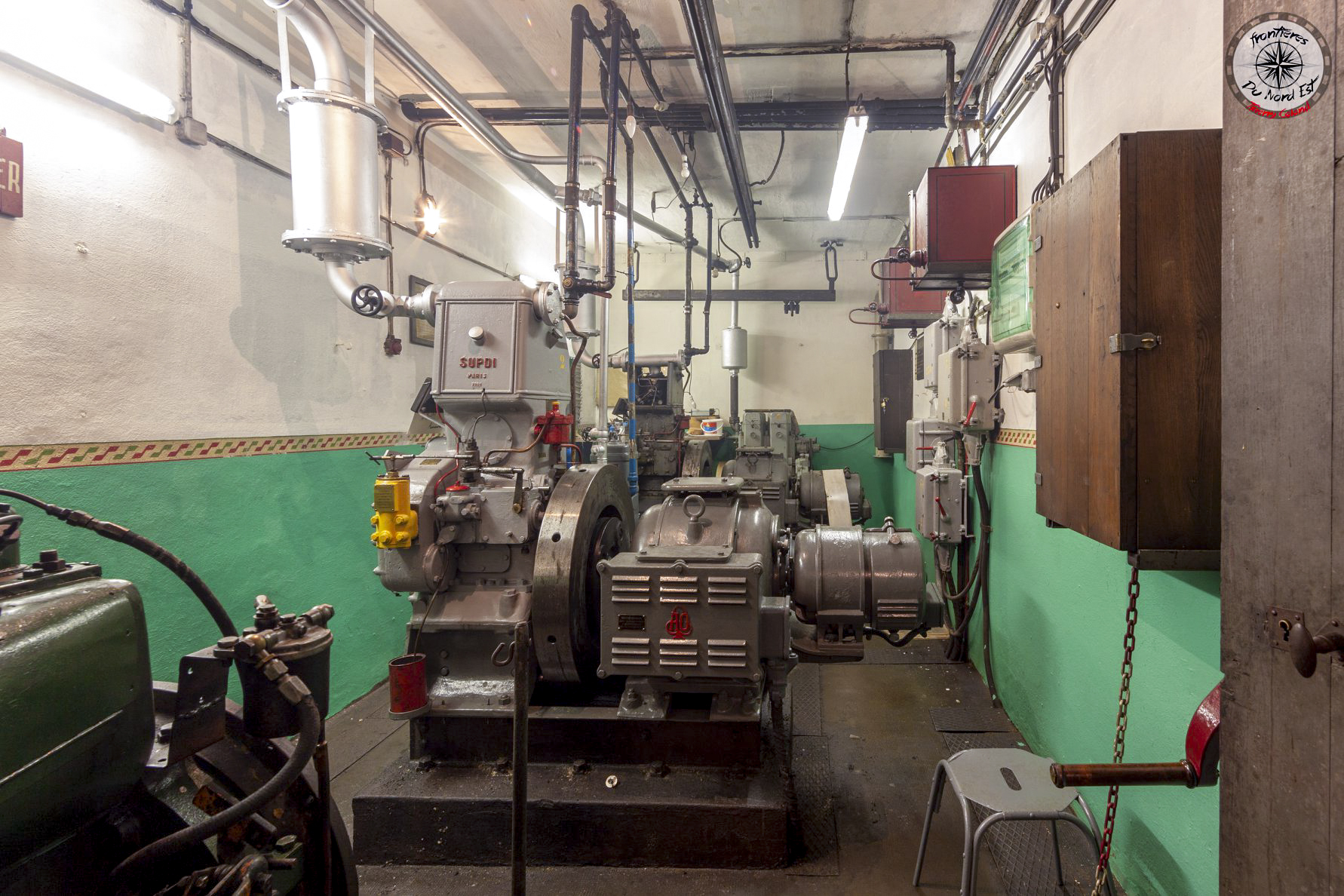Ligne Maginot - ZEITERHOLZ - X6 - (Abri) - L'usine électrique - Thierry CALAND