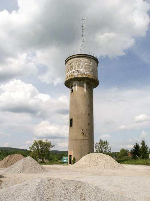 Ligne Maginot - LANGENSOULTZBACH - (Camp de sureté) - Le château d'eau destiné à alimentation du camp et des cités - GRAMI