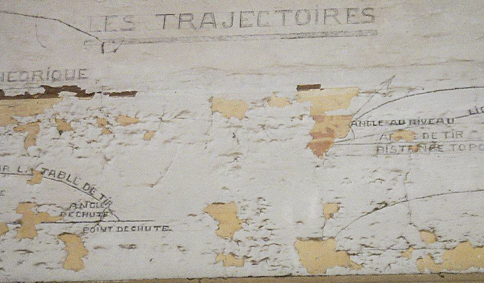 Ligne Maginot - LANGENSOULTZBACH - (Camp de sureté) - Peinture murale du casernement - GRAMI