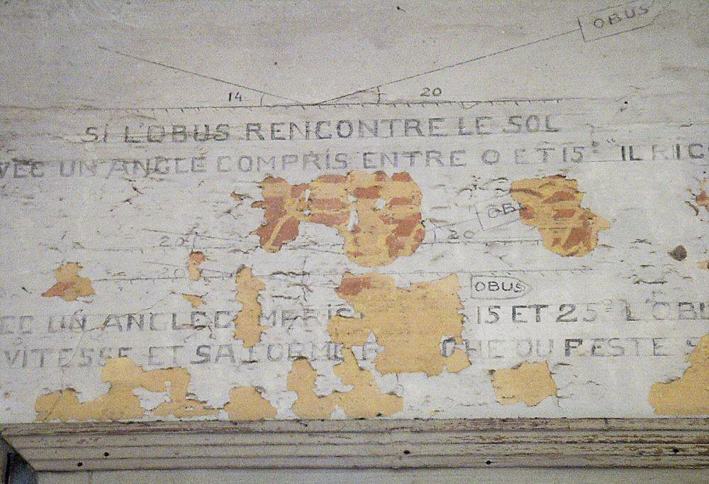 Ligne Maginot - LANGENSOULTZBACH - (Camp de sureté) - Peinture murale du casernement - GRAMI